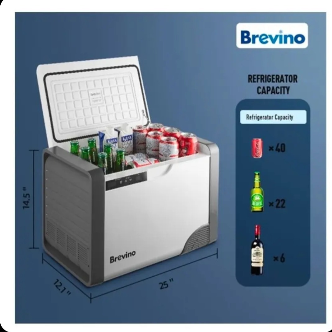 یخچال کمپینگ و مسافرتی Brevino BPR-20 Portable - گجت های کاربردی