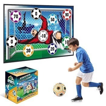 ست فوتبال (دروازه فوتبال پارچه ای با توپ های چسبی) مدل Soccer Game - گجت های کاربردی
